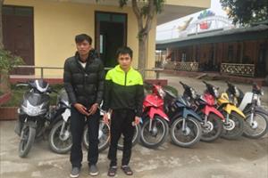Thanh Hóa: Bắt giữ 2 đối tượng chuyên trộm cắp xe máy