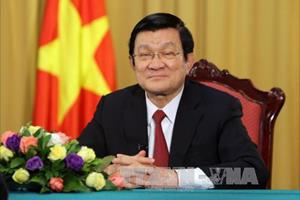 Chủ tịch nước Trương Tấn Sang: Hội nhập để phát triển đất nước