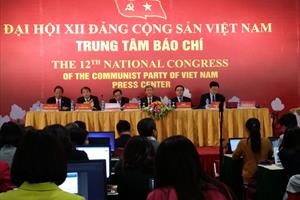 1.510 đại biểu tham dự Đại hội XII Đảng Cộng sản Việt Nam