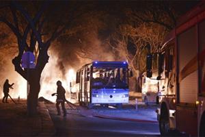 Quốc tế mạnh mẽ lên án vụ đánh bom xe ở Thổ Nhĩ Kỳ