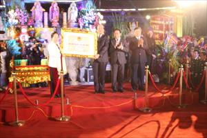 Đền Trần Thương đón nhận bằng xếp hạng Di tích Quốc gia đặc biệt