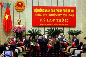 Ba Giám đốc Sở được bầu giữ chức Phó Chủ tịch Hà Nội