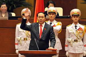 Ông Trần Đại Quang được bầu làm Chủ tịch nước