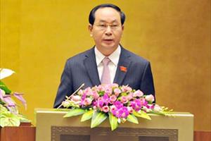 Chủ tịch nước trình Quốc hội miễn nhiệm Thủ tướng Nguyễn Tấn Dũng