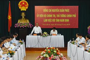 Thủ tướng thăm xã điểm NTM tỉnh Nam Định