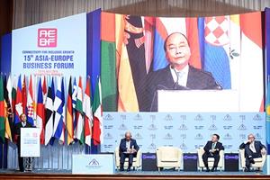 Thủ tướng: Việt Nam mở rộng cửa chào đón các doanh nghiệp Á-Âu