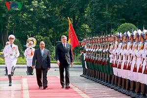 Thủ tướng Nguyễn Xuân Phúc đón Thủ tướng Slovakia thăm Việt Nam