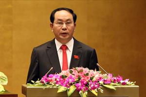 Đề cử ông Trần Đại Quang làm Chủ tịch nước nhiệm kỳ mới