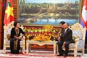 Quan hệ hợp tác Việt Nam-Campuchia ngày càng được củng cố, tăng cường