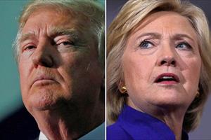Bầu cử Tổng thống Mỹ: Trump-Clinton cạnh tranh quyết liệt trước giờ G