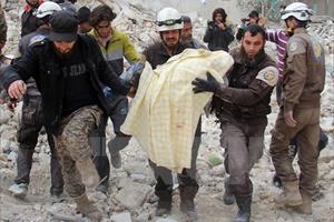 Số lượng người chết trong vụ tấn công hóa học tại Syria tăng mạnh
