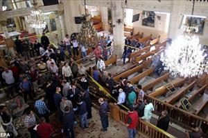 Đánh bom nhà thờ ở Ai Cập: Số người thương vong tiếp tục tăng