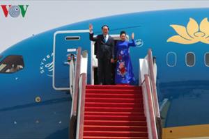 Chủ tịch nước và phu nhân thăm Trung Quốc