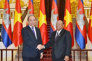 Thủ tướng tiếp Chủ tịch Quốc hội Campuchia