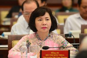Miễn nhiệm chức vụ Thứ trưởng Bộ Công Thương đối với bà Hồ Thị Kim Thoa