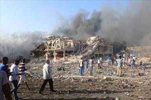 Đánh bom kép tại Somalia: Số thương vong tăng lên gần 440 người