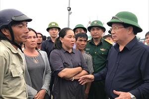PTT Trịnh Đình Dũng chỉ đạo ứng phó bão số 14 tại Ninh Thuận, Khánh Hòa