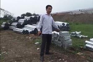 Nhức nhối nạn trộm cắp vật liệu tại dự án cao tốc 5B Hà Nội - Hải Phòng!