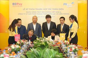 PVcomBank và ECPay ký Thỏa thuận hợp tác toàn diện
