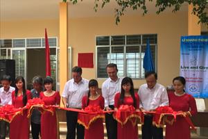 Khánh thành trường Đèn Đom Đóm thứ 19 tại tỉnh Long An
