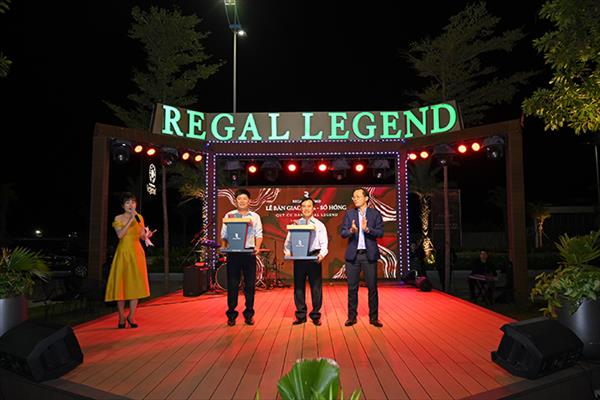 100% giỏ hàng Regal Legend được đặt mua tại chương trình kiến tạo đô thị biển quốc tế